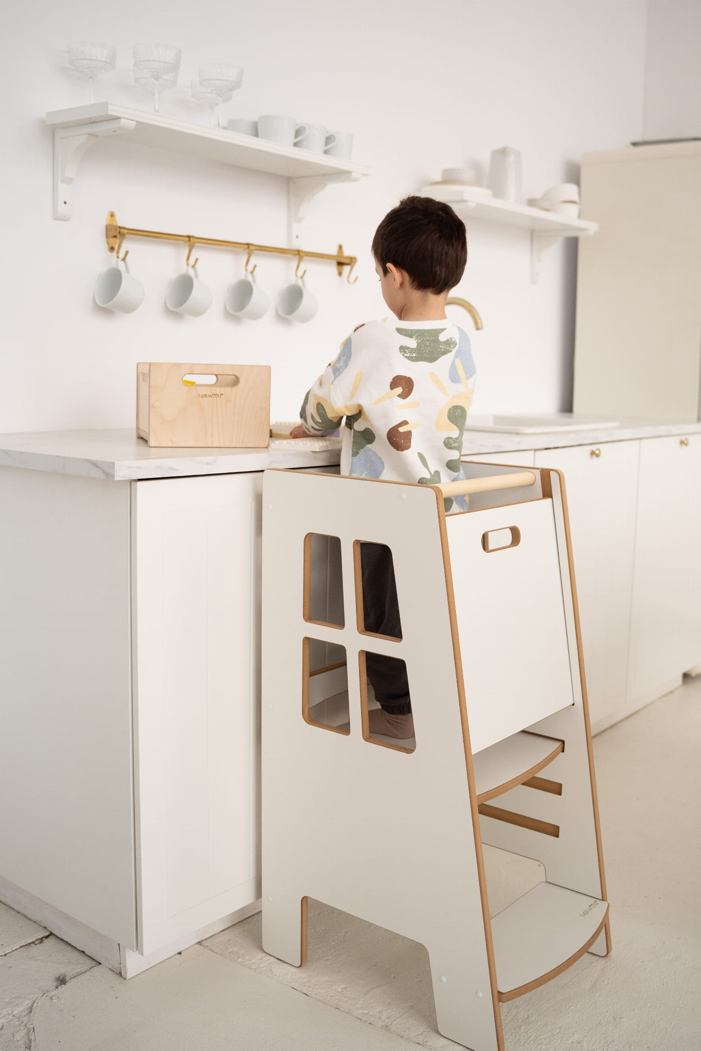 Tour D'observation | Tour D'apprentissage Montessori | Montessori Learning Tower Helper | Montessori Kitchen Helper EXTRA SAFE